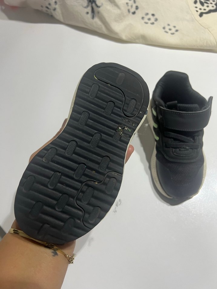 Koyu Siyah Erkek Çocuk Spor Ayakkabı - Görsel 3