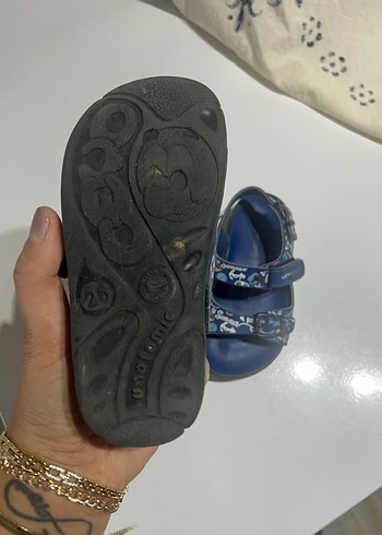 Koyu Mavi Erkek Çocuk Tokalı Terlik - Görsel 4