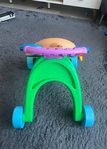 Renkli Köpek Figürlü Bebek Yürüteci - Görsel 2