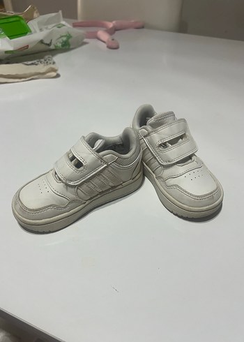 Gri Beyaz Erkek Çocuk Cırt Cırtlı Spor Ayakkabı - Görsel 2