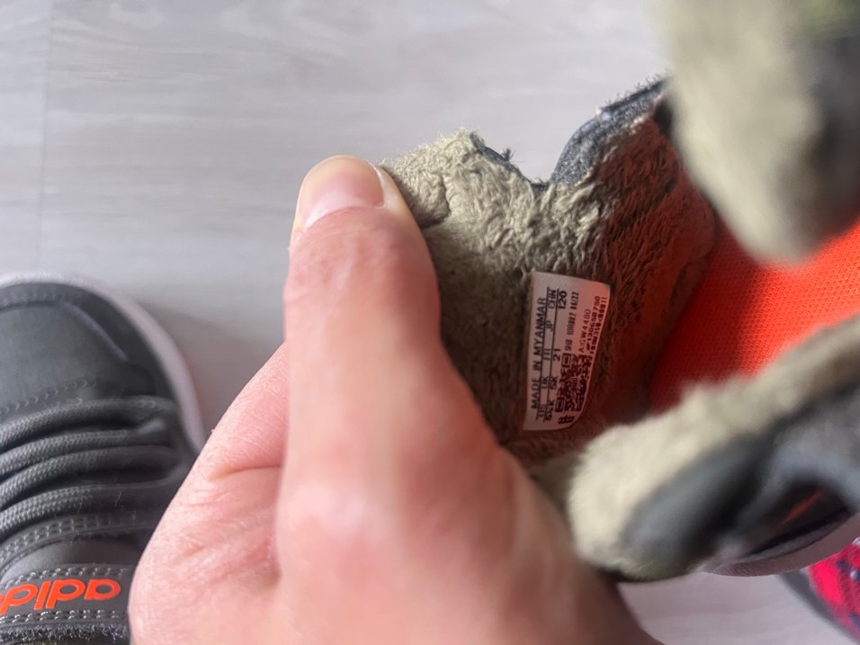 Gri  Çocuk Adidas Spor Ayakkabı - Görsel 5