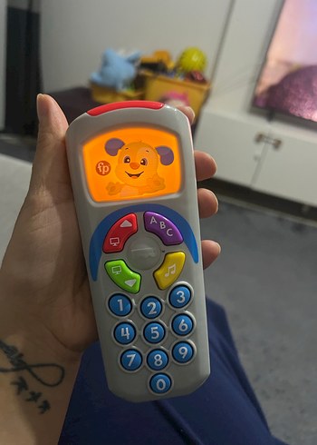 Eğitici Gri Oyuncak Telefon - Görsel 3