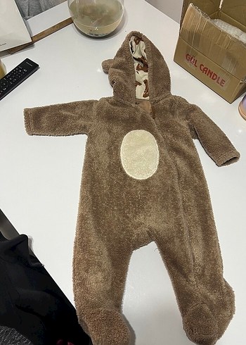 LC Waikiki Fermuarlı Kahverengi Erkek Çocuk Pijama