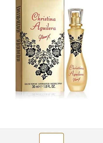 Orijinal Christina Aguilera Galm× 30ML Parfüm 