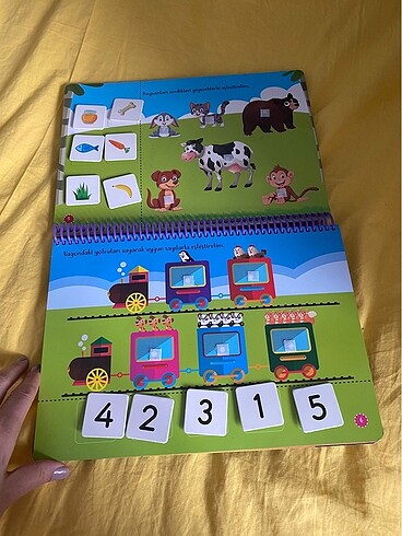  Beden Renk Yükselen zeka 2-4 yaş cırt cırtlı etkinlik kitabı