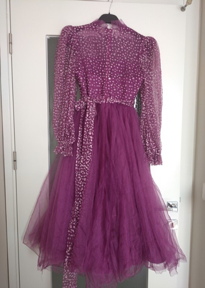 13_14 yaşa uygun abiye  - Görsel 5