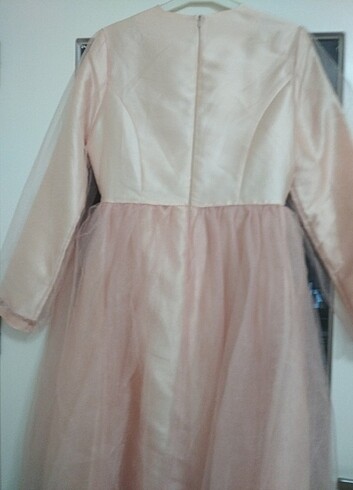 Somon renginde abiye ,taşlı tüllü - Görsel 5