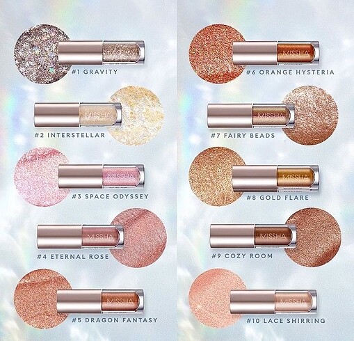 Missha eye glitter 02 numara