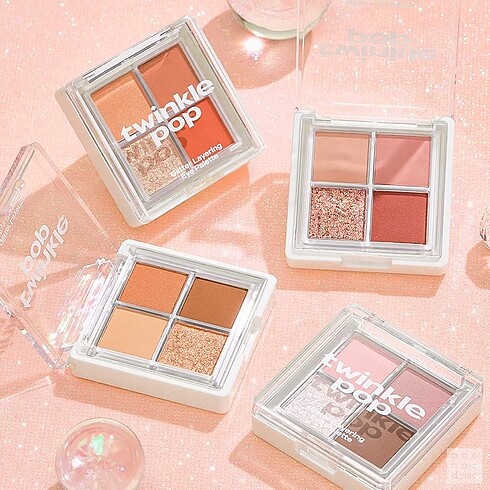 Daiso Twinkle Pop Far Paleti 01 numara