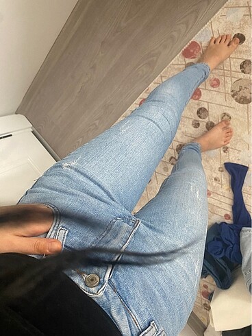 m Beden Mavi jean