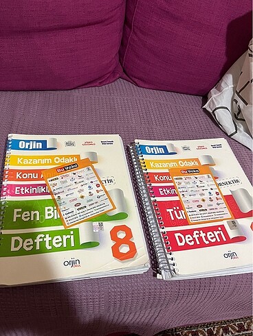 8. Sınıf ders kitapları
