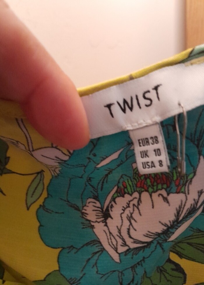 Renk sevenler için,yandan bağlamali,şık elbise - Görsel 3