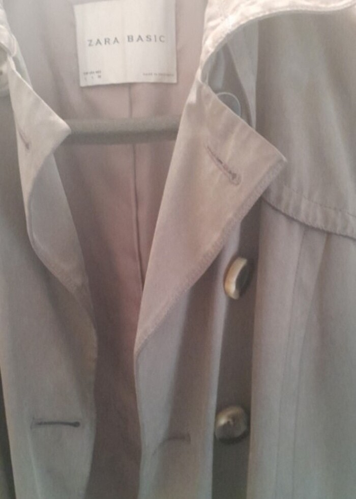 Zara kadın trenchkot - Görsel 2