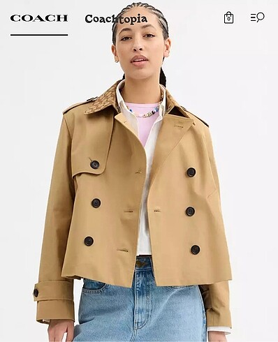 Coach Coach signature trench coat (trrençkot)