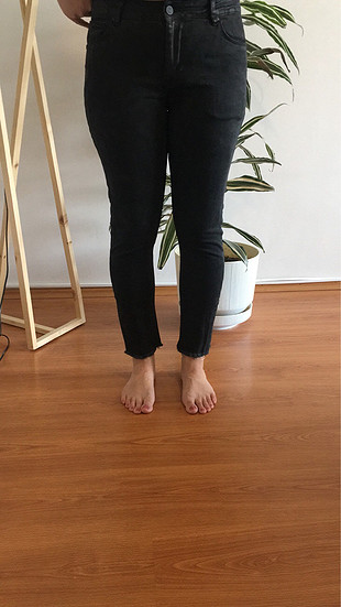 Asos Asos siyah kısmı mum dokulu kot