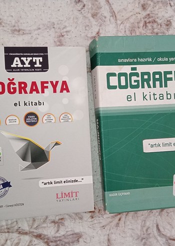 AYT Coğrafya El Kitapları - Limit Yayınları