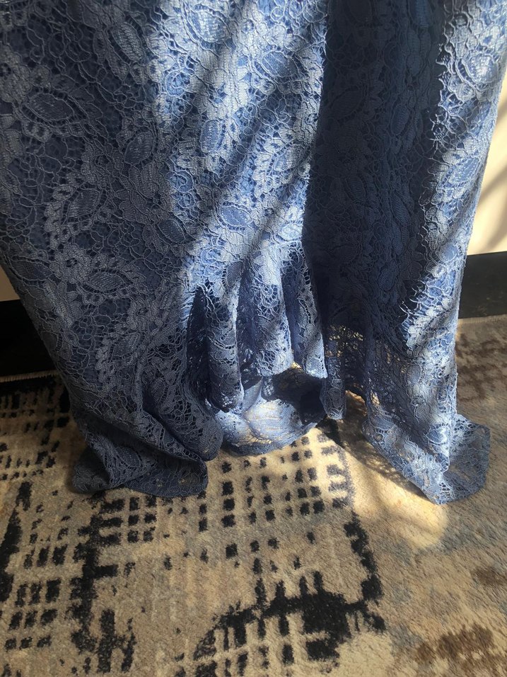 Dantel Detaylı Abiye Elbise - Görsel 4