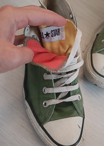 Yeşil Kadın Spor Ayakkabı - Converse - Görsel 5