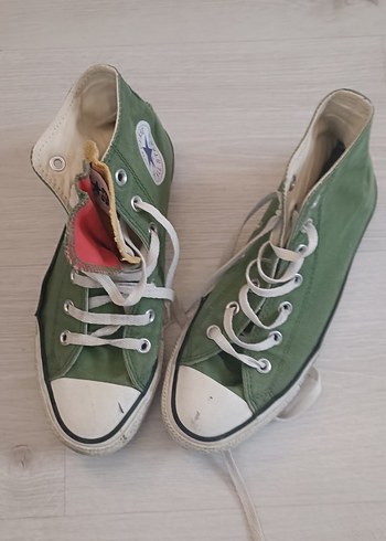 Yeşil Kadın Spor Ayakkabı - Converse - Görsel 2