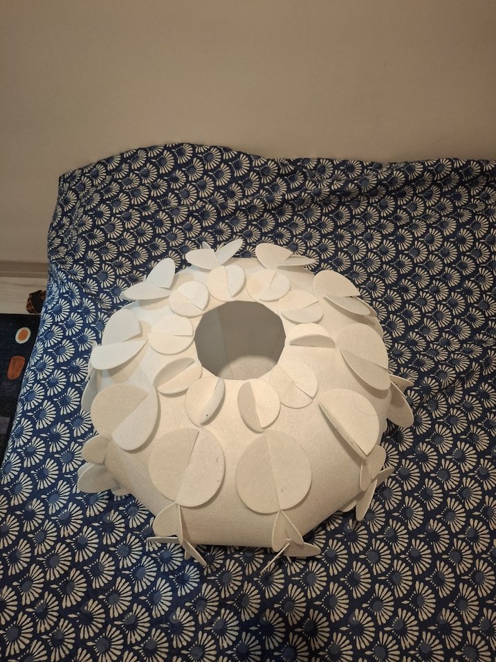 İkea Pektolit Beyaz Avize - Görsel 5