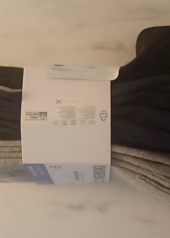 LC Waikiki Gri Erkek Bilek Boy Çorap - Görsel 2