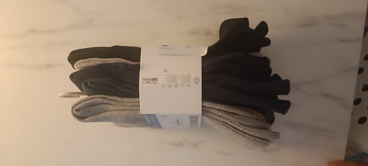 LC Waikiki Gri Erkek Bilek Boy Çorap - Görsel 2