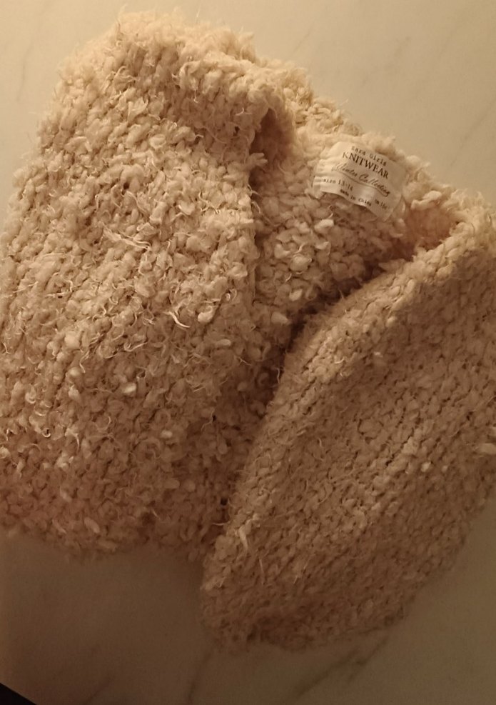 Zara Girl Pembe Peluş Hırka - Görsel 4