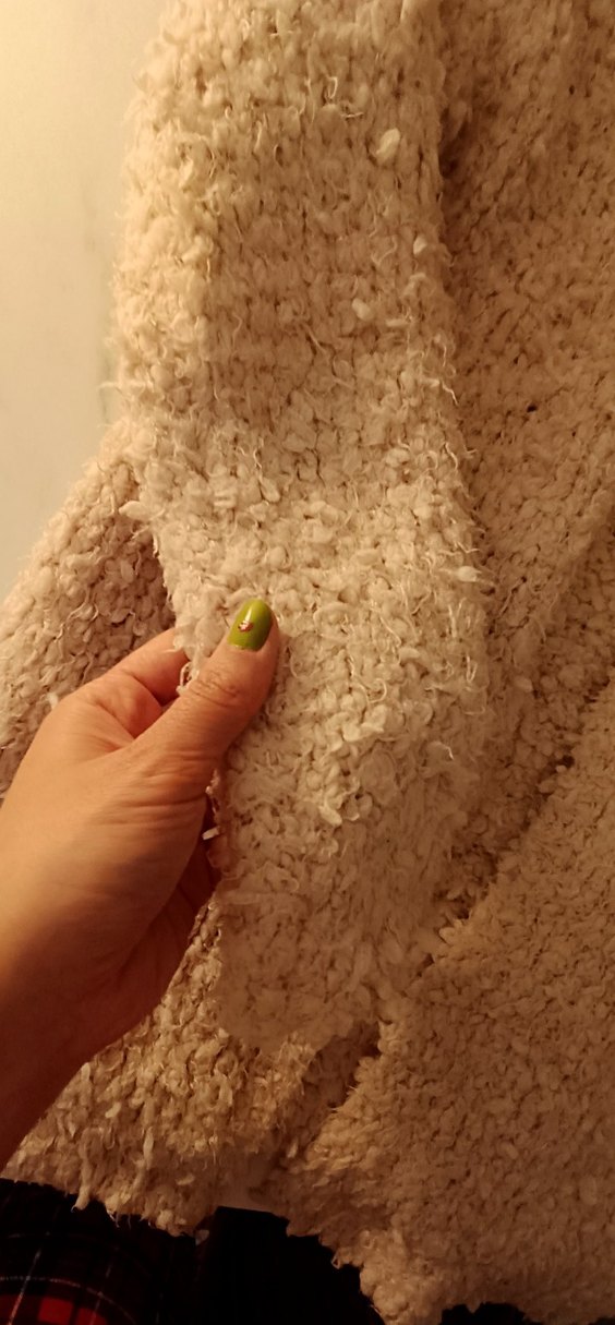 Zara Girl Pembe Peluş Hırka - Görsel 3