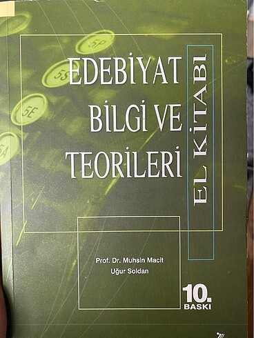 Edebiyat Bilgi ve Teorileri Muhsin Macit