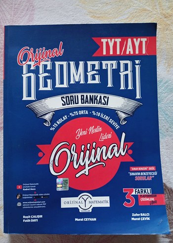 TYT/AYT Orijinal Geometri Soru Bankası