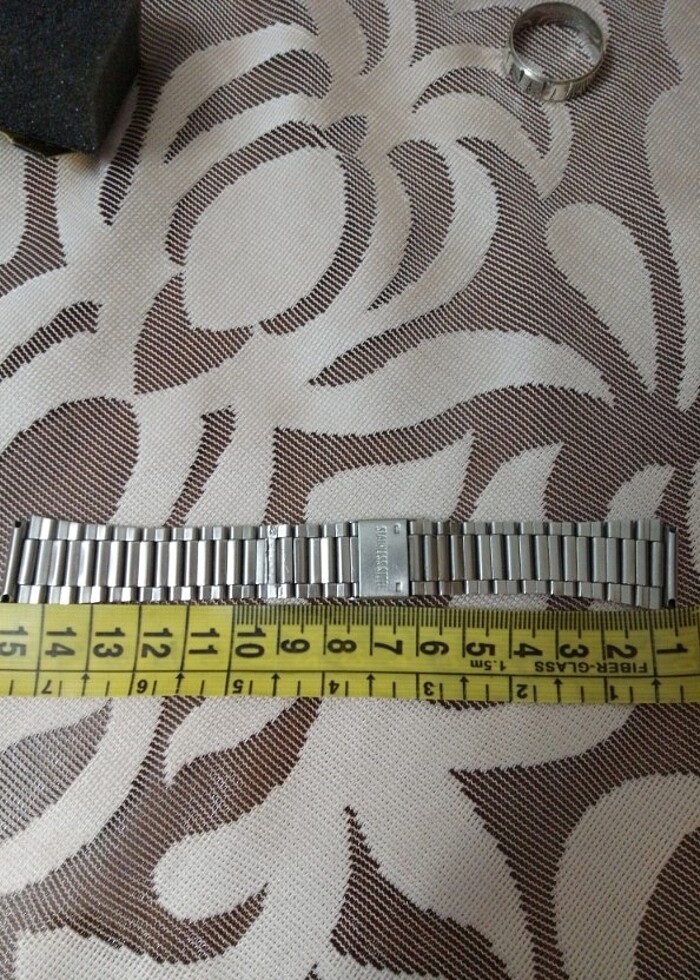 Çelik erkek kol saati kordonu  - Görsel 4