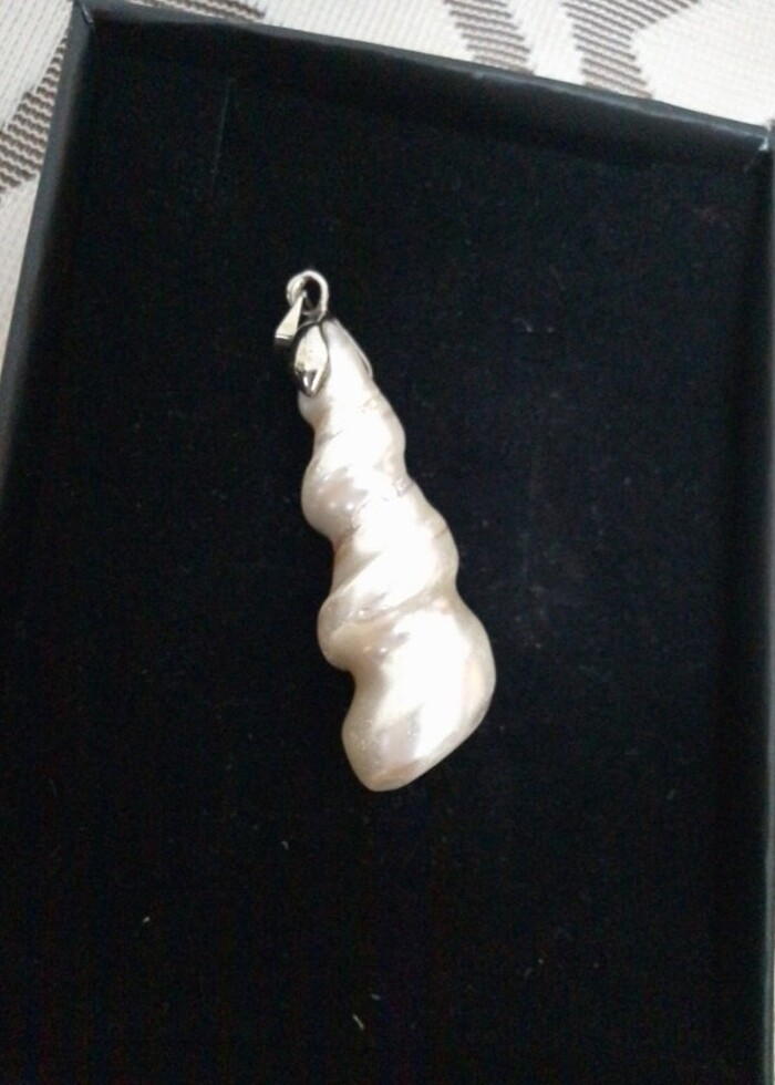 Barok inci kolye ucu  - Görsel 2