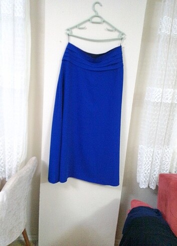 Krep kumaş etek 44 bedendir. - Görsel 5