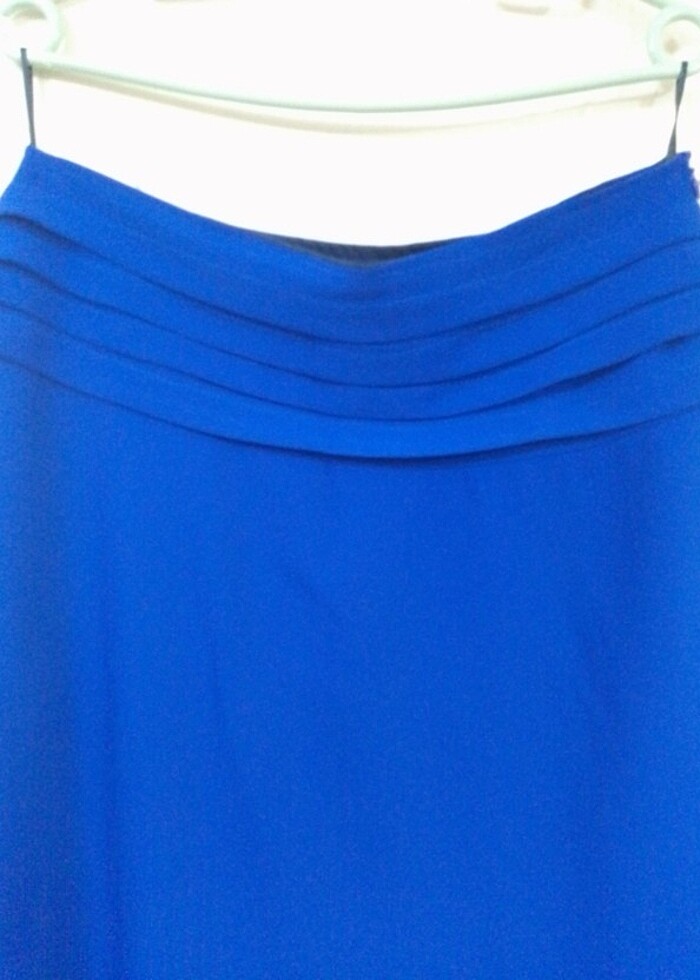 Krep kumaş etek 44 bedendir. - Görsel 2