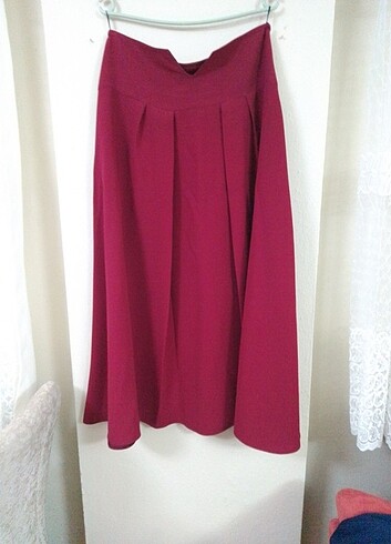 Krep kumaş 44 beden etek  - Görsel 3
