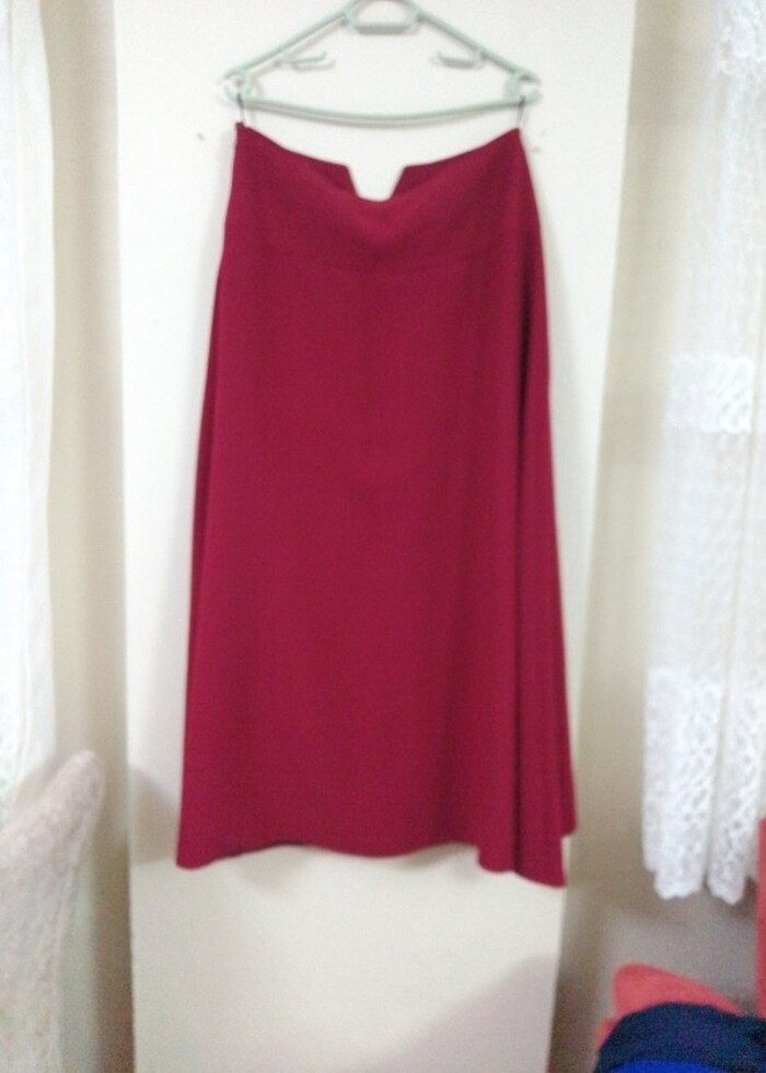 Krep kumaş 44 beden etek  - Görsel 4