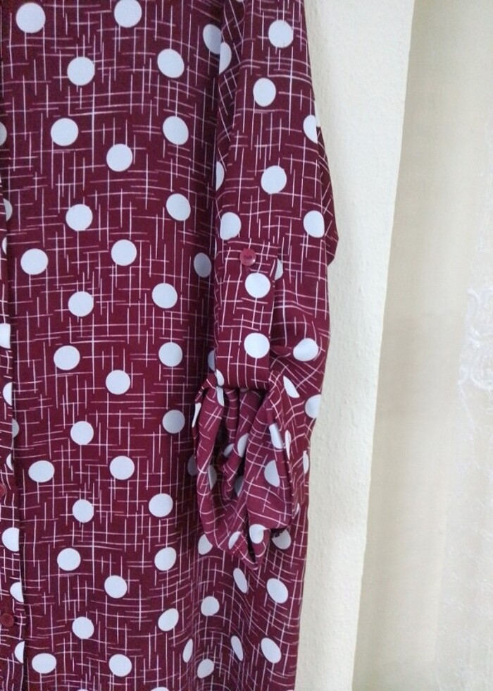 Yazlık İnce krep kumaş tunik 44 bedendir  - Görsel 2