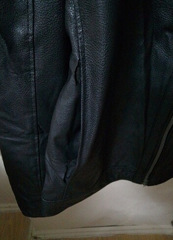 US Polo deri erkek ceket L bedendir. - Görsel 4