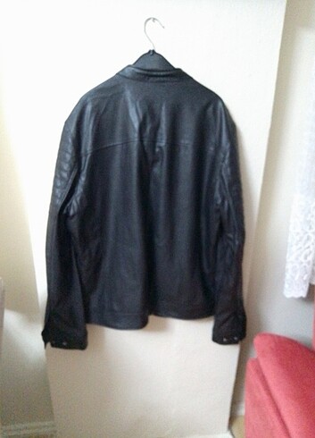 US Polo deri erkek ceket L bedendir. - Görsel 6