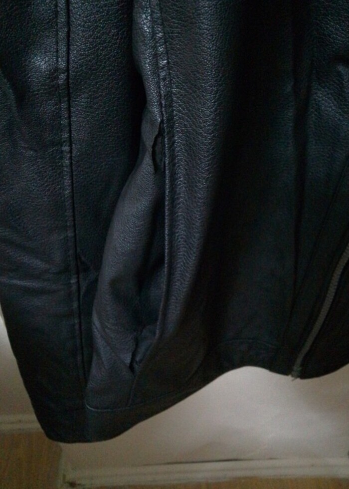 US Polo deri erkek ceket L bedendir. - Görsel 4