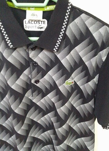 Lecoste polo yaka t-shirt L beden  - Görsel 3