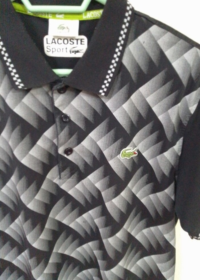 Lecoste polo yaka t-shirt L beden  - Görsel 3