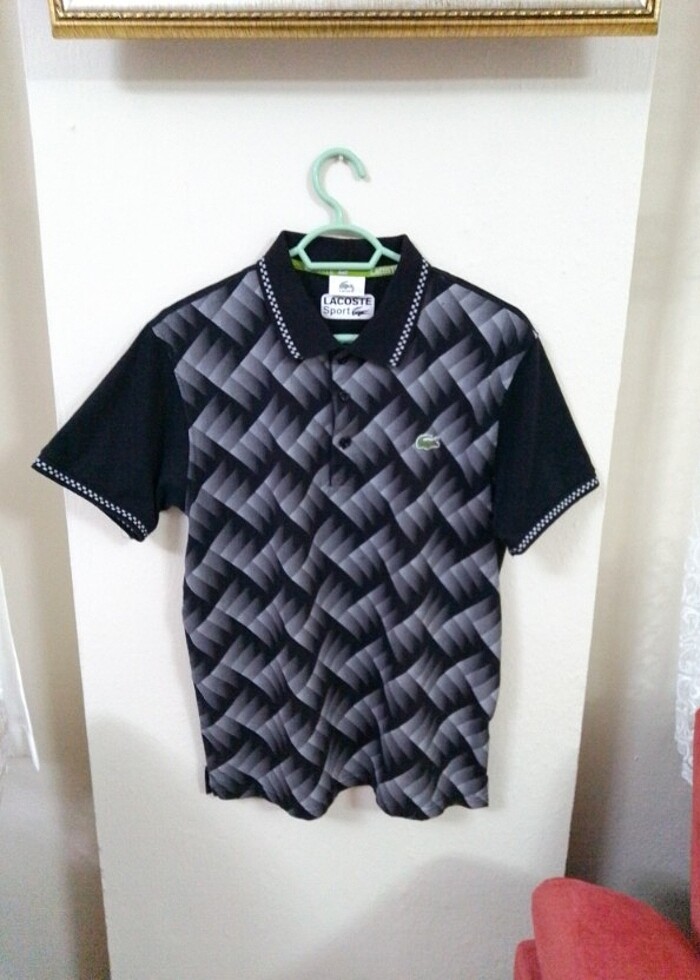 Lecoste polo yaka t-shirt L beden  - Görsel 4