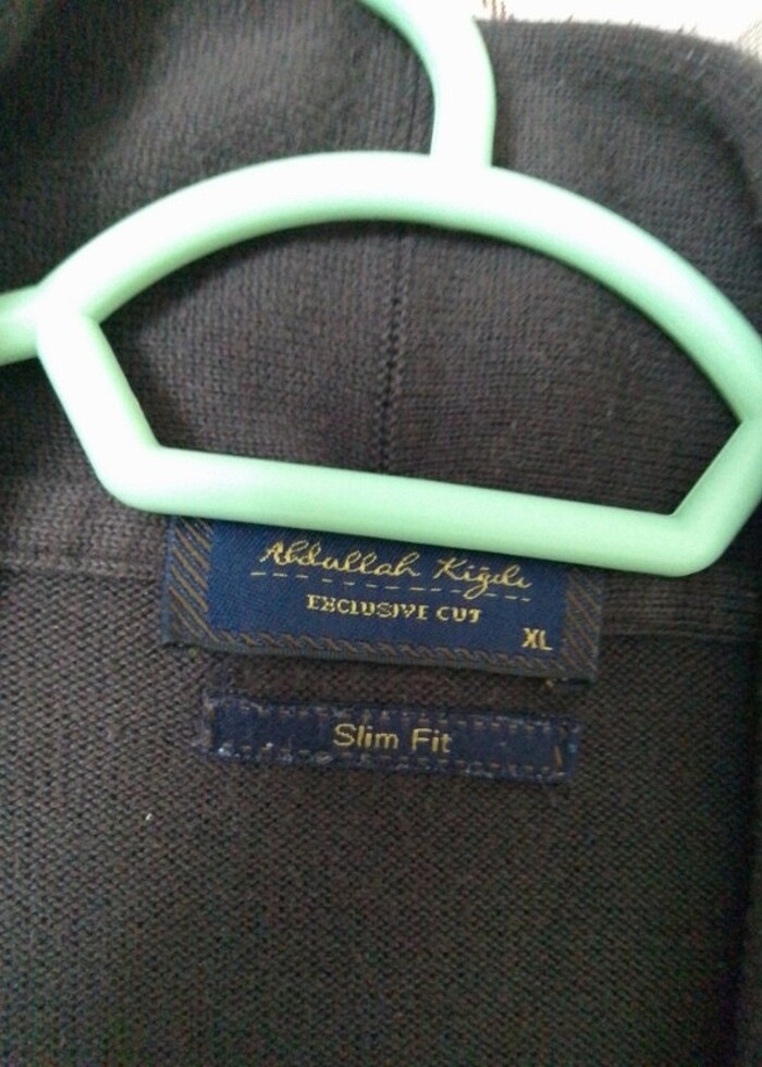 Abdullah Kiğılı erkek hırka XL bedendir  - Görsel 2