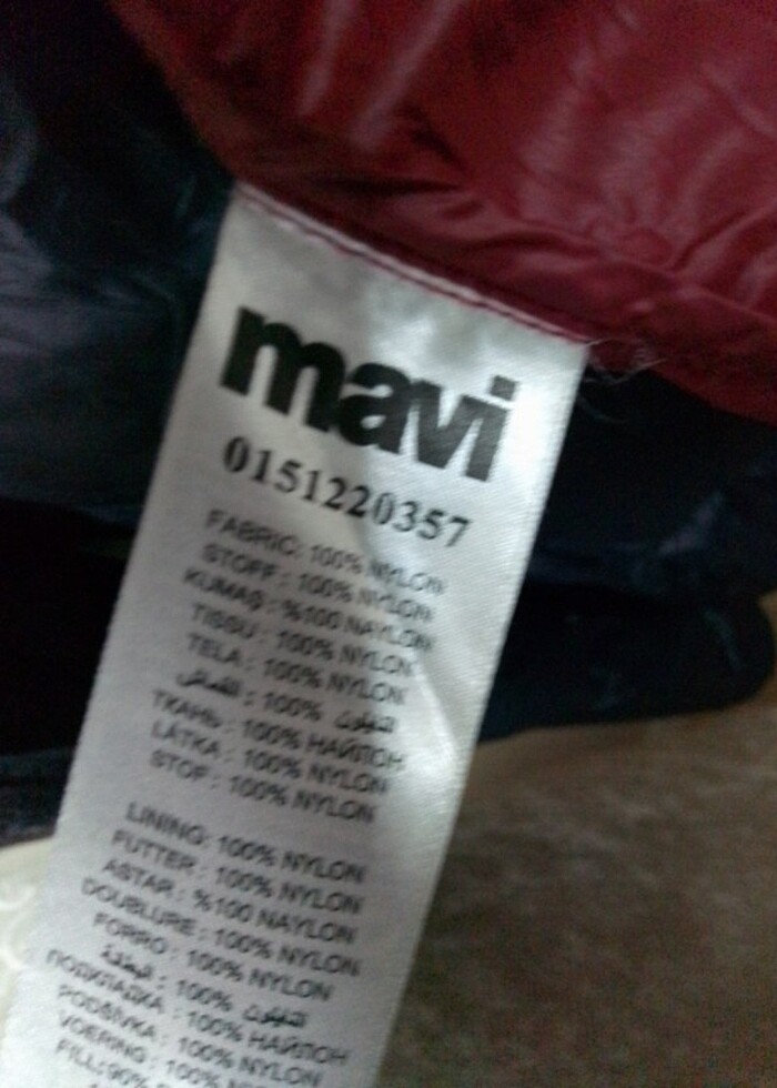 Mavi marka şişme mont  M bedendir. - Görsel 3