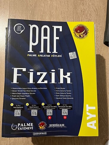 AYT KİTABI FİZİK