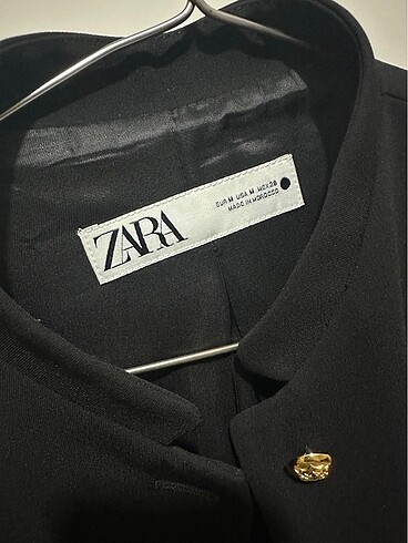m Beden ZARA ZW COLLECTION Siyah Ceket