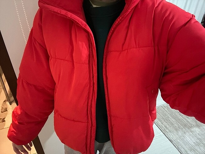 Pull and Bear Pull Bear Şişme Mont