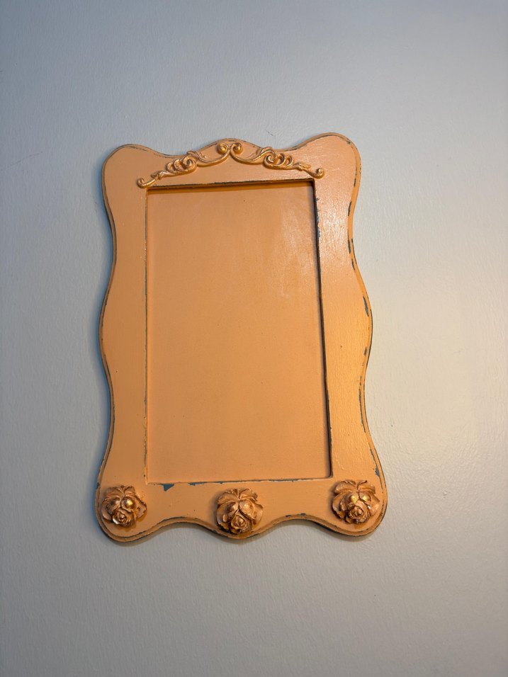 somon rengi ahşap çerçeve - Görsel 3