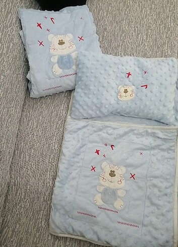 Bebek alt açma battaniye yastık - Görsel 2